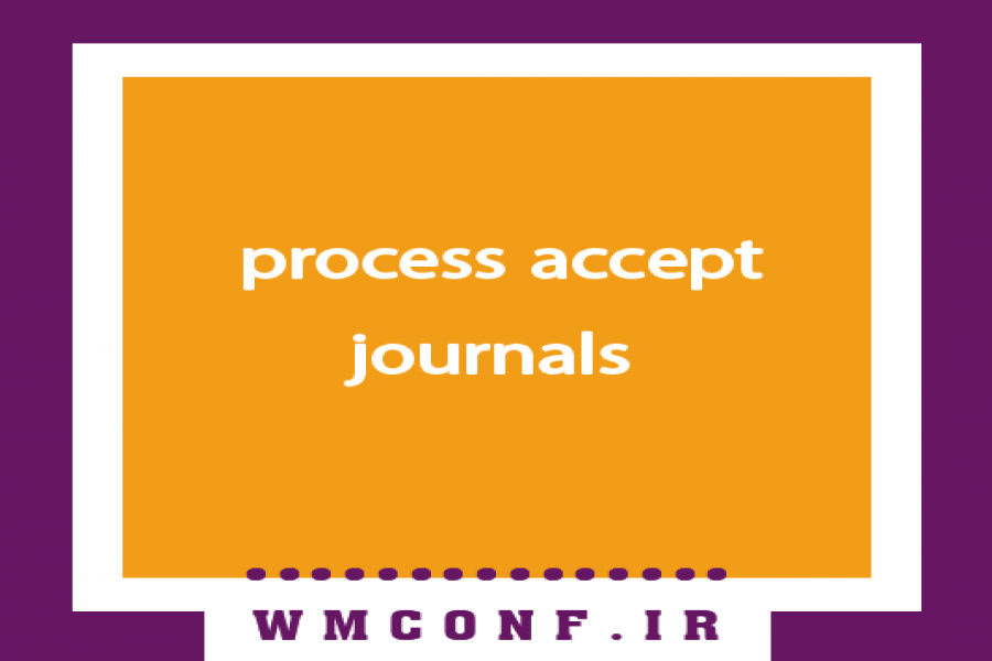 The application process for printing accepted articles in journals